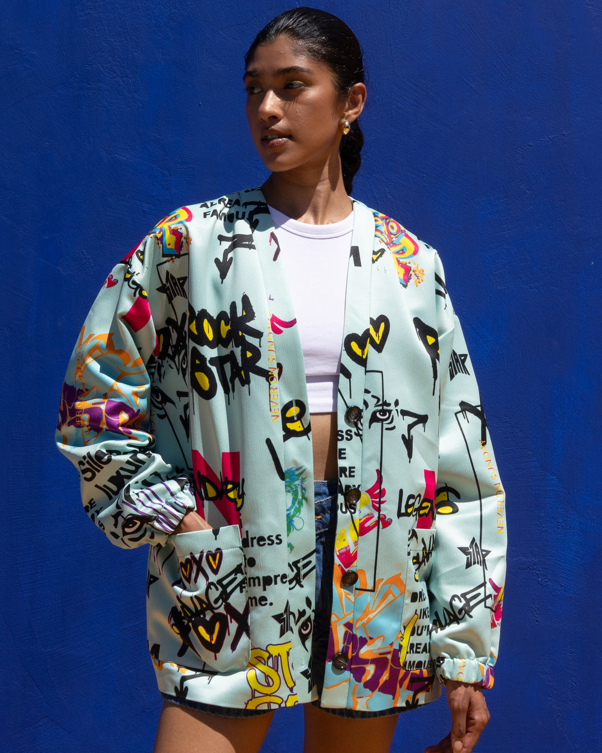 NEVER ON SUNDAY Catch Me Jacket