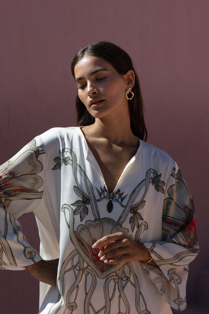 NEMA RESORTWEAR ROYAL BLOOM Φόρεμα