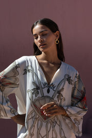 NEMA RESORTWEAR ROYAL BLOOM Φόρεμα