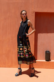 NEMA RESORTWEAR Ione Dress Black
