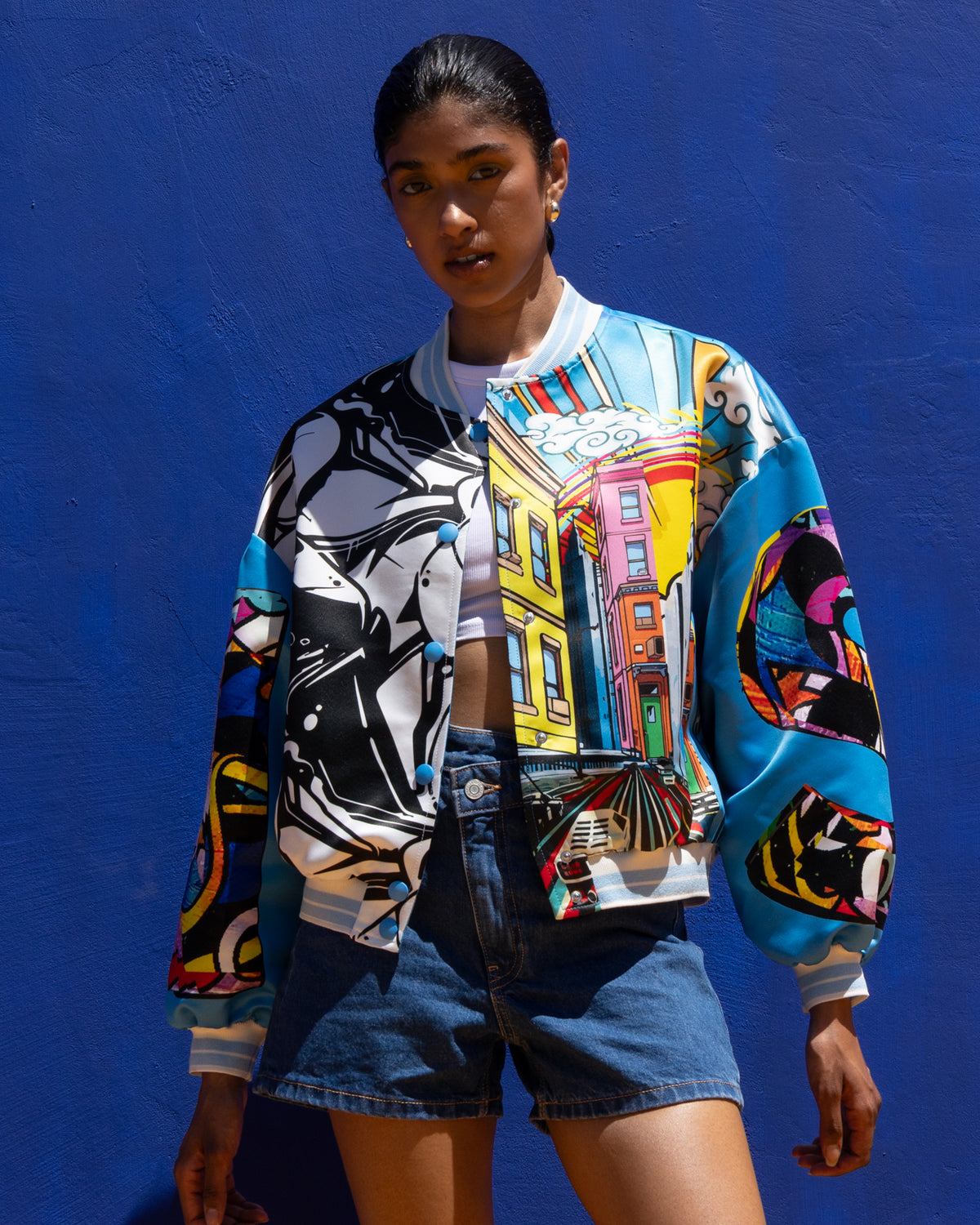 NEVER ON SUNDAY No Chill Jacket Τυρκουάζ