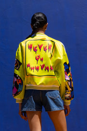 NEVER ON SUNDAY No Chill Jacket Yellow Green