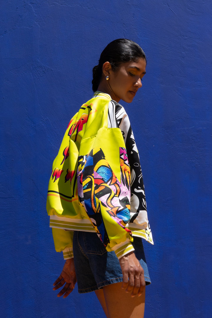 NEVER ON SUNDAY No Chill Jacket Yellow Green