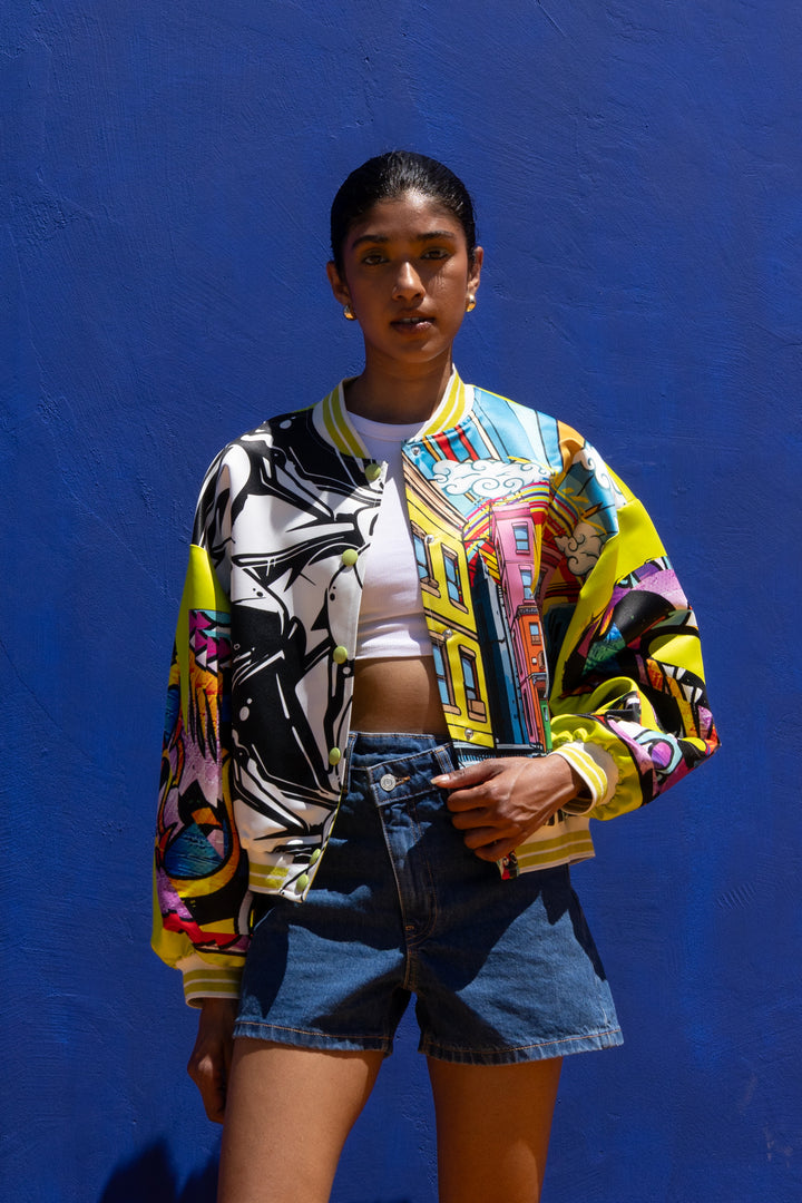 NEVER ON SUNDAY No Chill Jacket Yellow Green