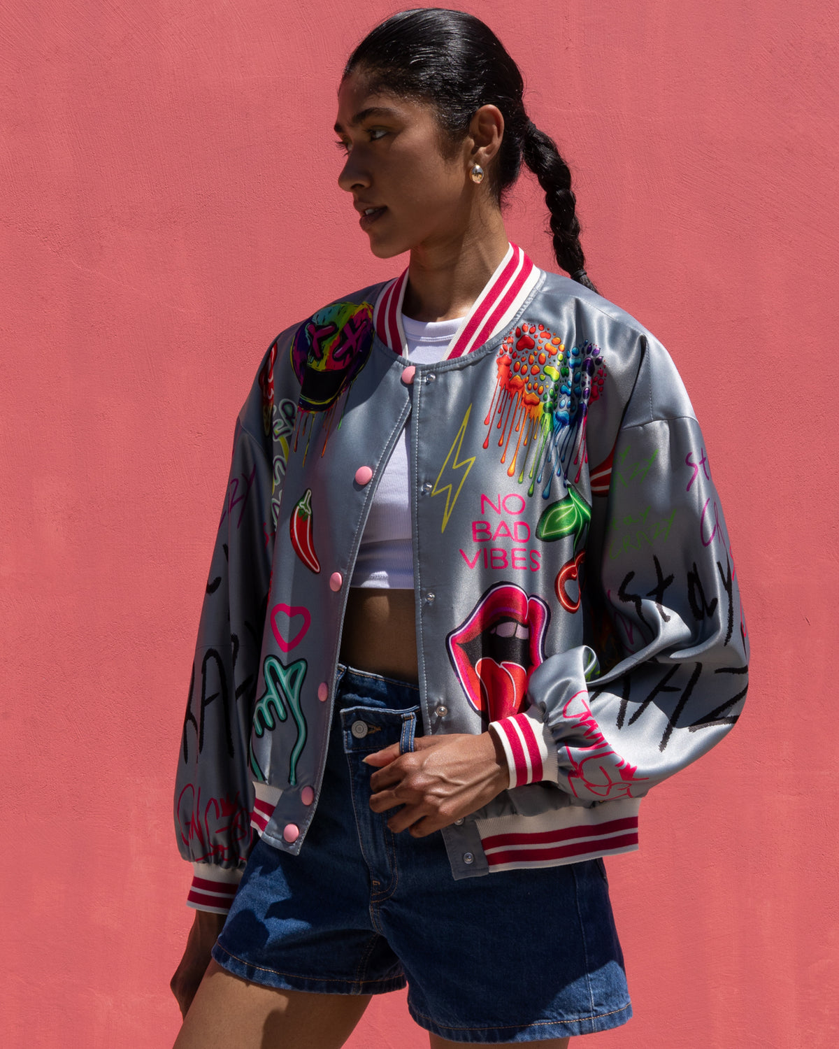 NEVER ON SUNDAY That's Wild Jacket Dark Grey