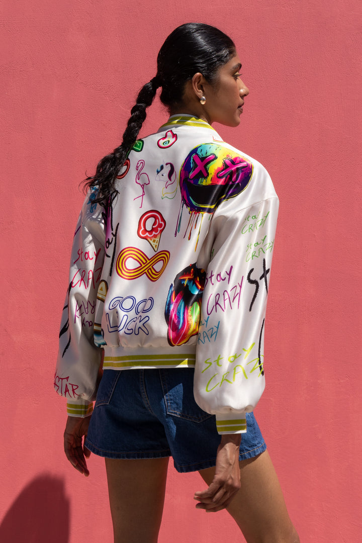 NEVER ON SUNDAY That's Wild Jacket Ecru