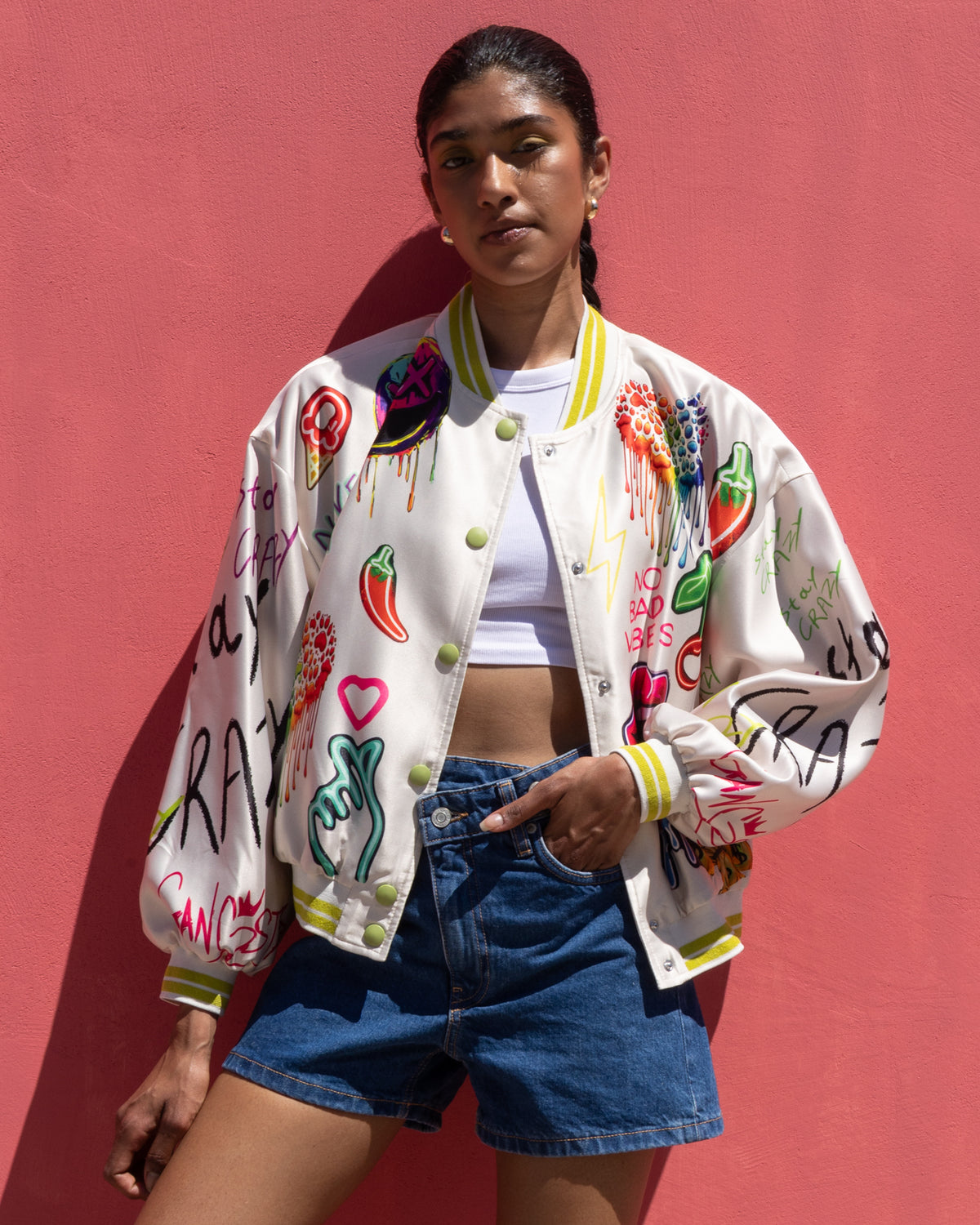 NEVER ON SUNDAY That's Wild Jacket Ecru