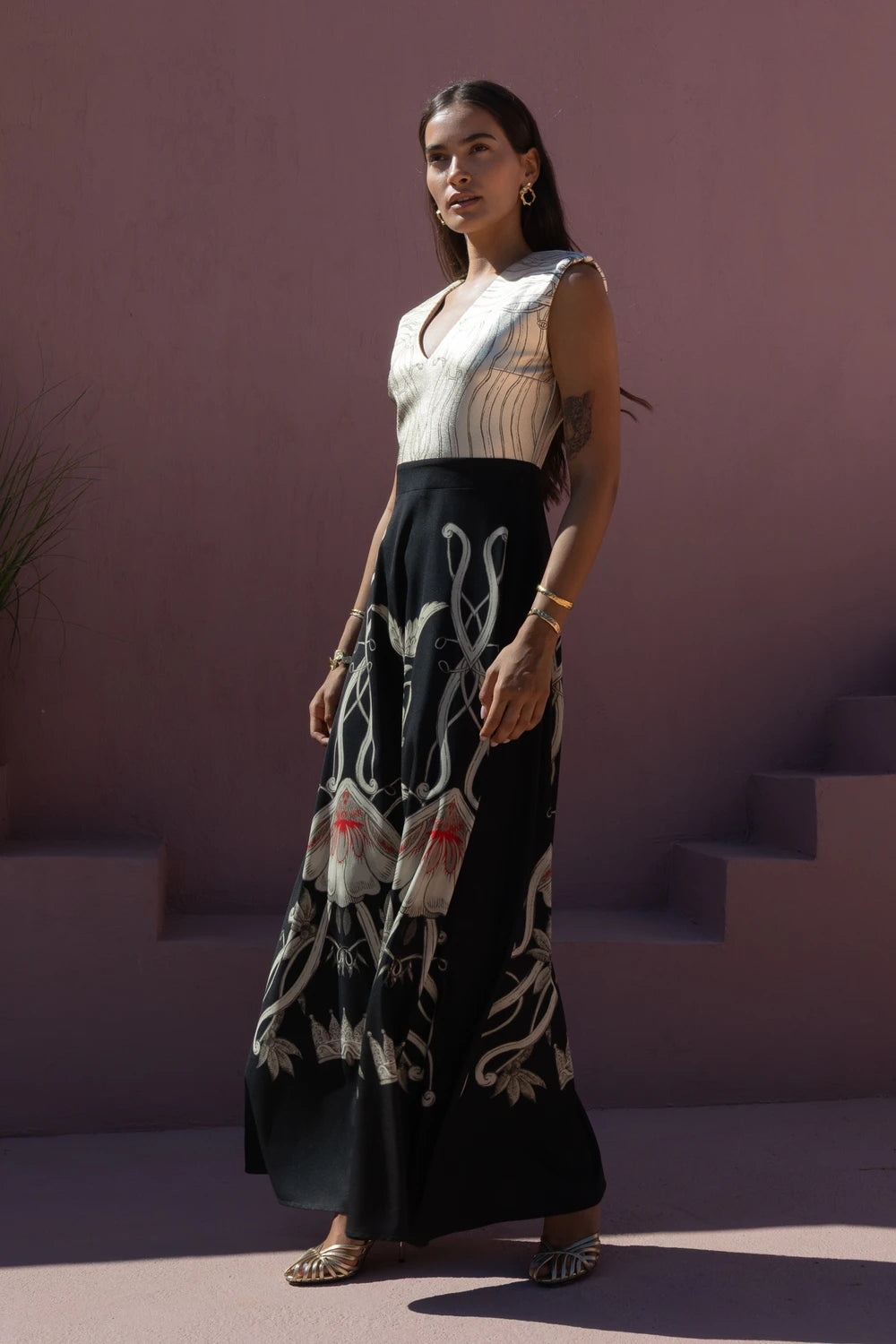 NEMA RESORTWEAR Selene Maxi Dress