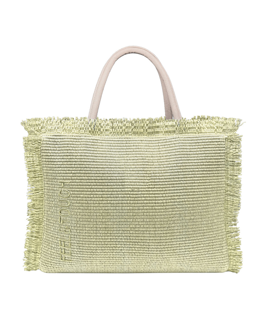 FEEL AND TOUCH Τσάντα Ώμου Tropical Dusty Yellow