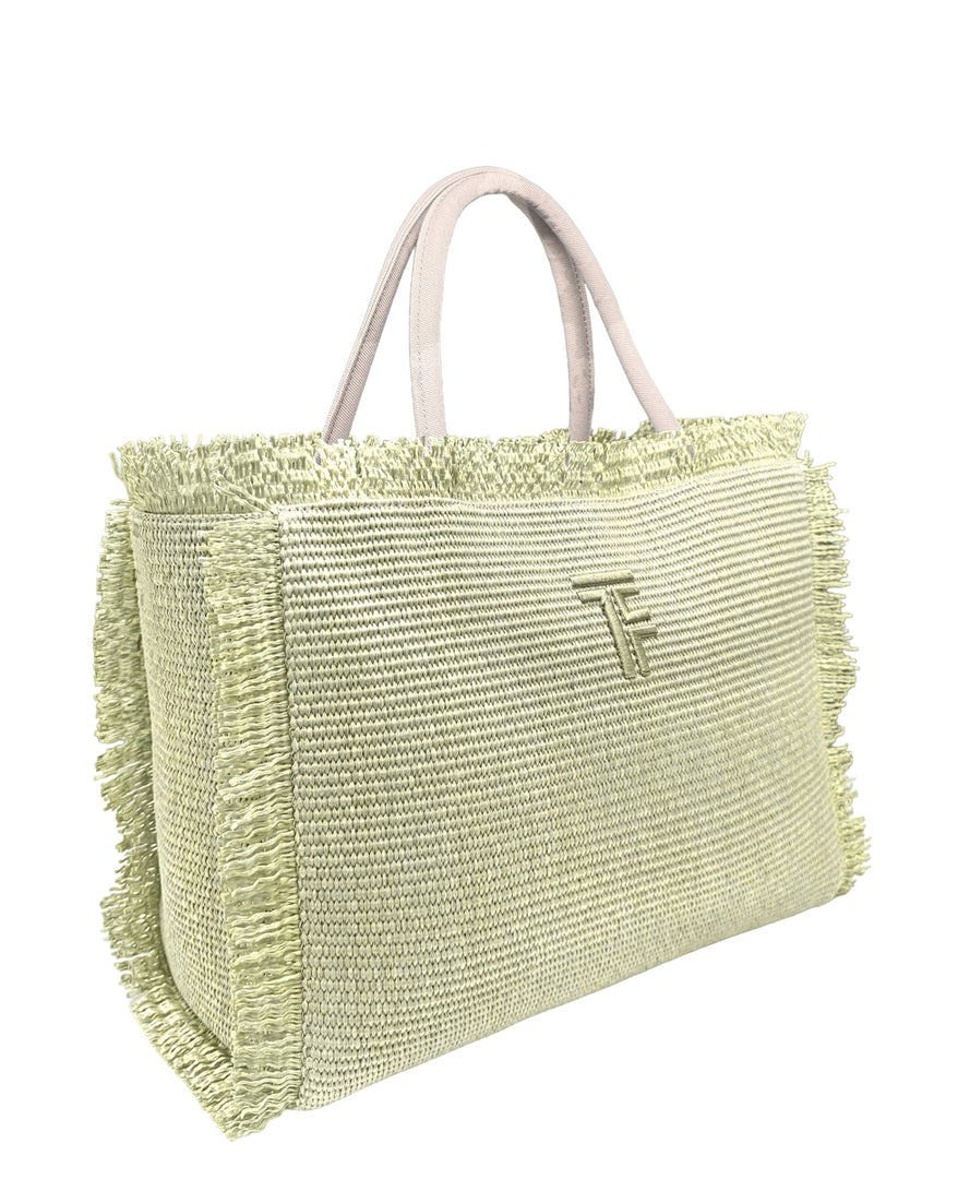 FEEL AND TOUCH Τσάντα Ώμου Tropical Dusty Yellow