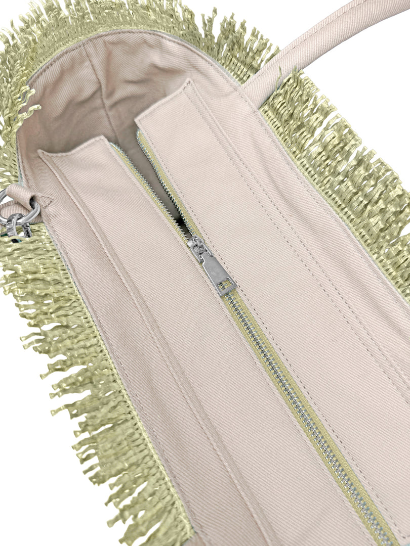 FEEL AND TOUCH Τσάντα Ώμου Tropical Dusty Yellow