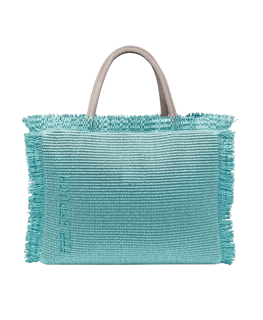 FEEL AND TOUCH Τσάντα Ώμου Tropical Aqua