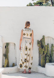 RYLEE Φόρεμα / 7N047 -  NEMA RESORTWEAR- OFF-WHITE / L