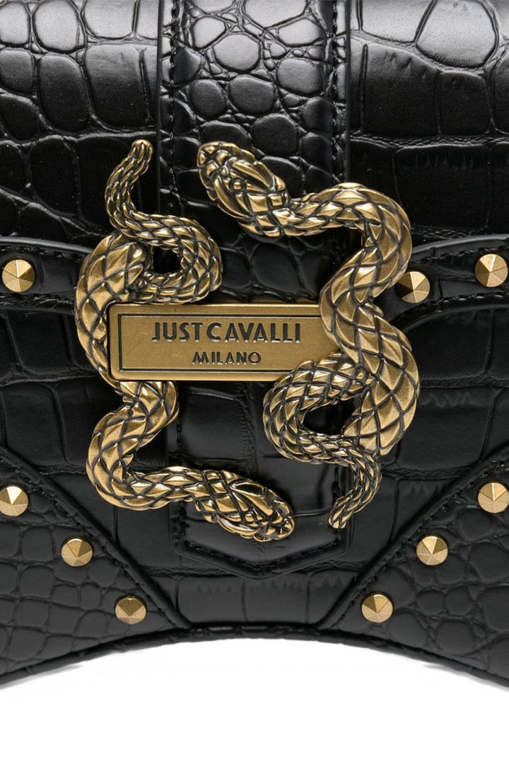 Just Cavalli Τσάντα Ώμου Μαύρη / 79RA4BA1ZSB96