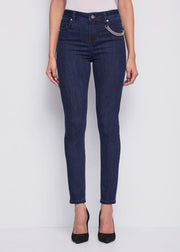 Τζιν με Αλυσίδα από Μείγμα Βαμβακιού / 521BD26014 -  GAUDI- 26 / Μπλε-27 / Μπλε-28 / Μπλε-29 / Μπλε