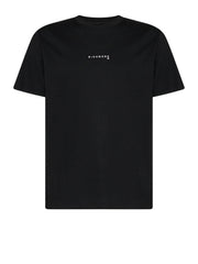 John Richmond T-shirt Μαύρο με Logo Πλάτης