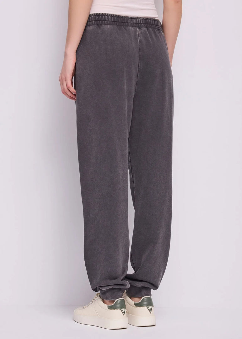 GAUDI Vintage-Effect Jogger Παντελόνι με Logo Κορδόνι