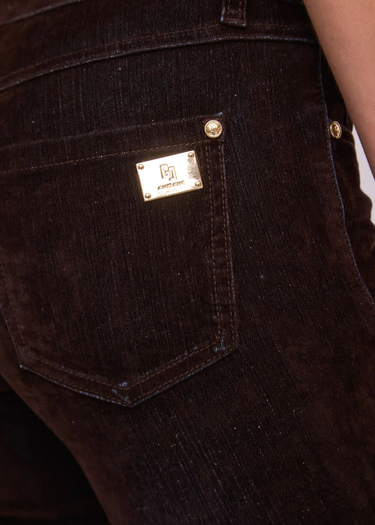 GAUDI Five-Pocket Jeans από Flocked Cotton