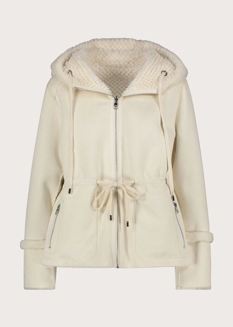 GAUDI Shearling Jacket με Κουκούλα