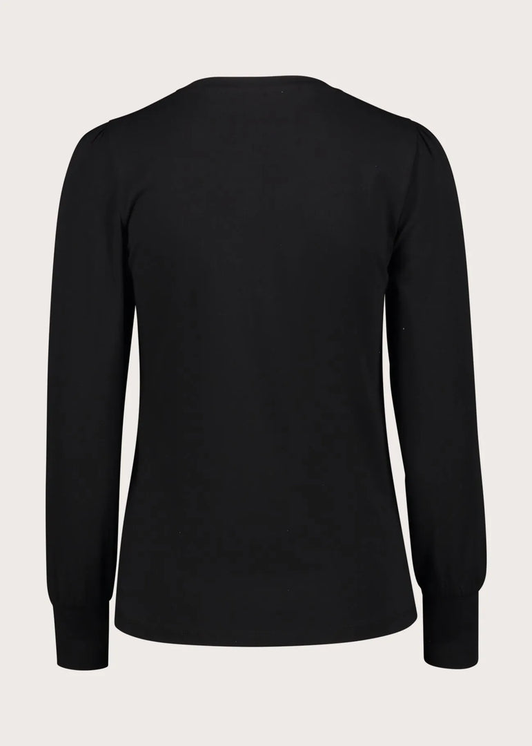 GAUDI Μακρυμάνικο T-Shirt με Graphic Print και Strass