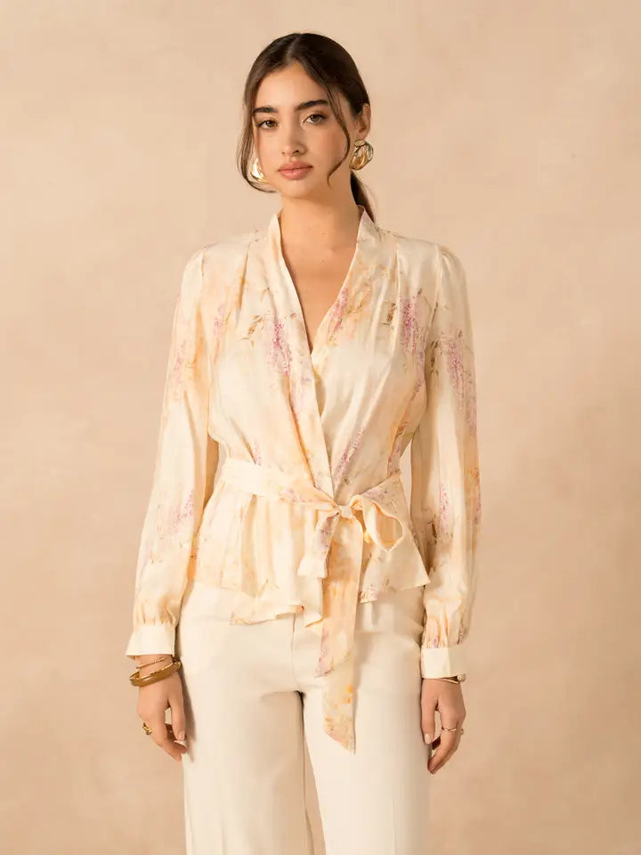 Lulumary VIscose Wrap Top