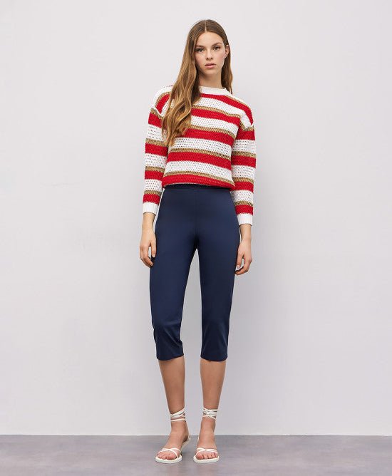 Παντελόνι κάπρι/53-5120 -  ACCESS FASHION- Navy / 48
