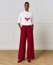 T-shirt με τύπωμα / 54-2079 -  ACCESS FASHION- Red / S-Red / M