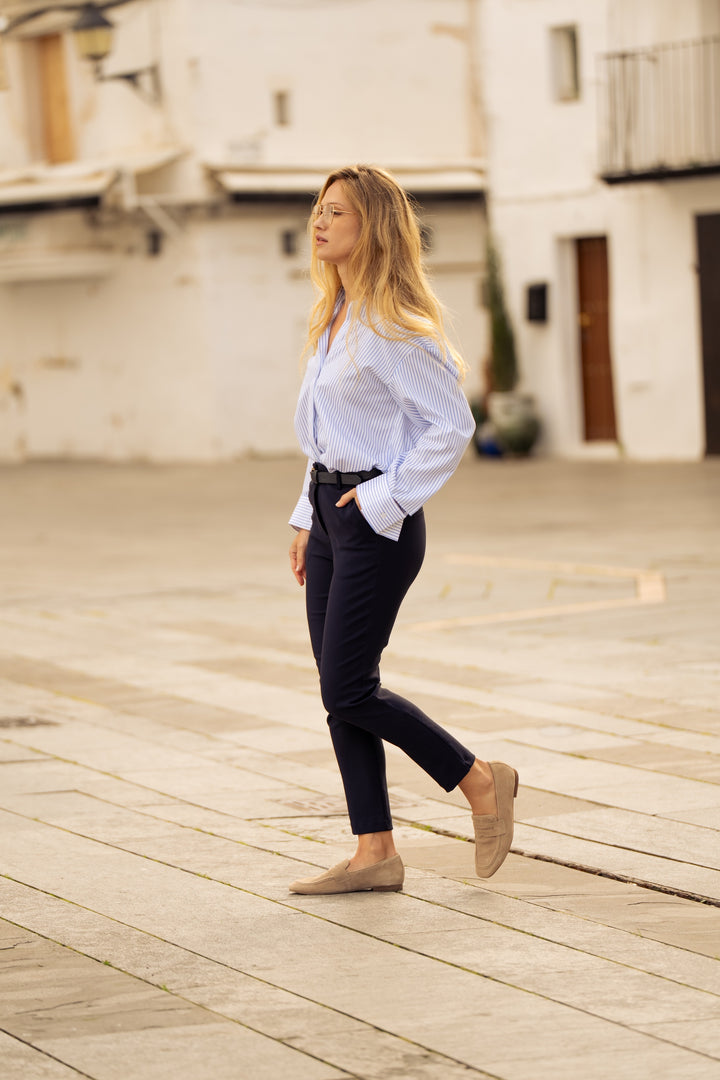 Lulumary Πουκάμισο σε σταθερή γραμμή με ρίγες