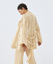 ACCESS Σακάκι ριγέ με ζώνη / 63-1025