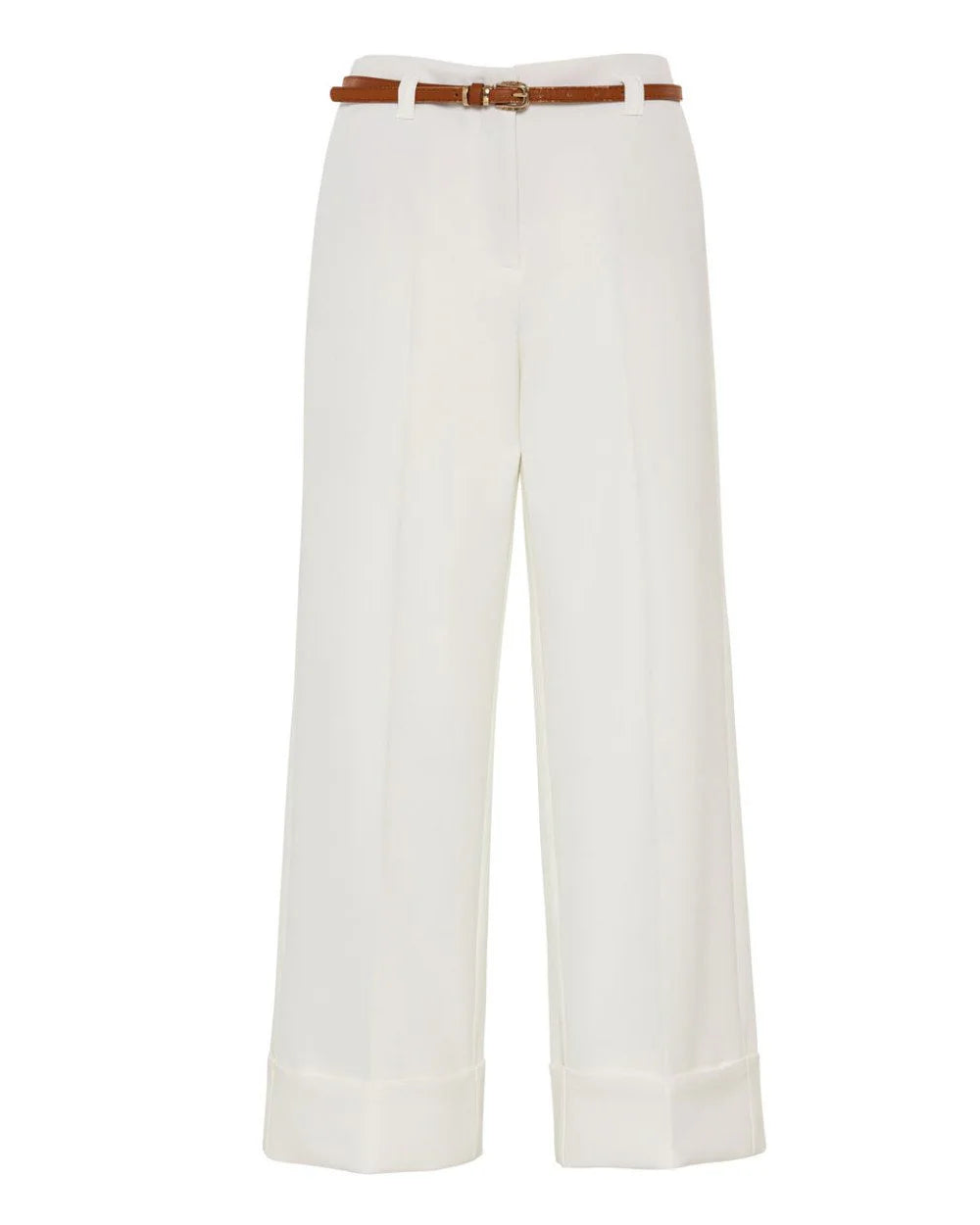 ACCESS Παντελόνι ψηλόμεσο με ρεβέρ / 63-5021