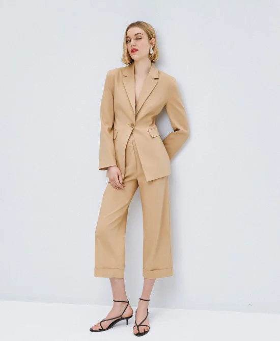 ACCESS Παντελόνι κοντό με ρεβέρ / 63-5031