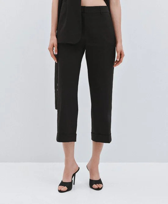 ACCESS Παντελόνι κοντό με ρεβέρ / 63-5031