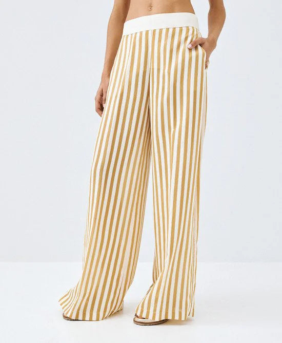 ACCESS Παντελόνα ριγέ / 63-5033