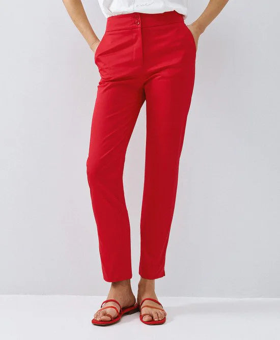 ACCESS Παντελόνι ίσιο με μεταλλική καρδιά /63-5040