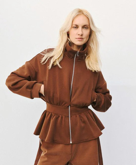 ACCESS Τζάκετ με peplum και ρέλια / 64-1013