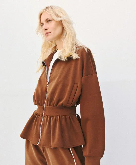 ACCESS Τζάκετ με peplum και ρέλια / 64-1013