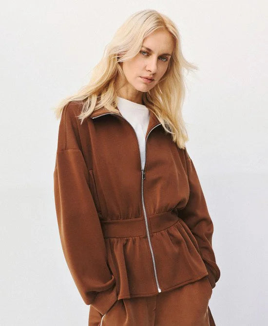 ACCESS Τζάκετ με peplum και ρέλια / 64-1013