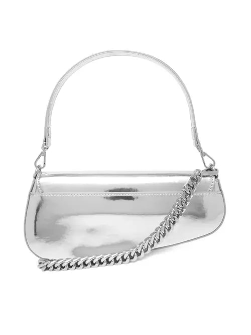 Just Cavalli Shoulder Bag Ασημί / 79RA4BZ3ZSB40
