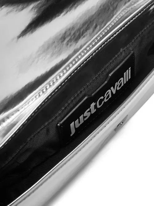 Just Cavalli Shoulder Bag Ασημί / 79RA4BZ3ZSB40