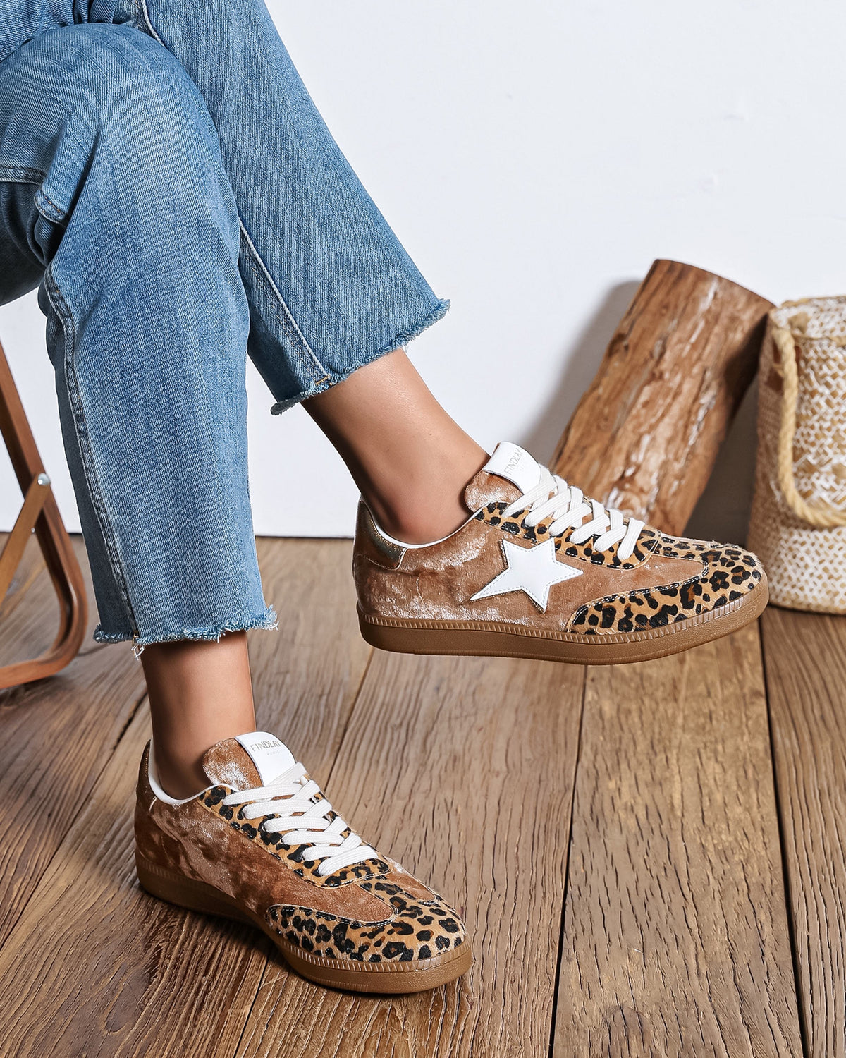 Findlay Star Sneaker Λεοπάρ