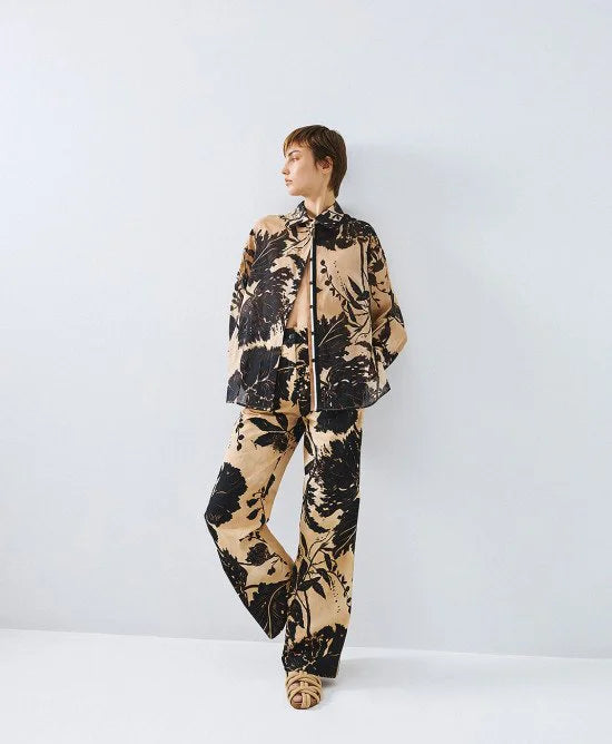 ACCESS Παντελόνα εμπριμέ / 63-5098 -  ACCESS FASHION- Φλοράλ / 42-Φλοράλ / 44-Φλοράλ / 46-Φλοράλ / 48