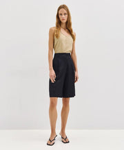 Τοπ αμάνικο με άνοιγμα μπροστά -  ACCESS FASHION- Beige / M-Beige / L-Beige / S