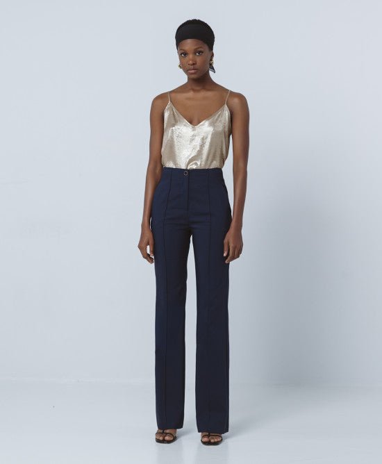 Τοπ τιράντα μεταλλιζέ -  ACCESS FASHION- Gold / L-Gold / XL-Gold / M