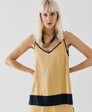 Τοπ δίχρωμο -  ACCESS FASHION- Gold / M-Gold / L-Gold / S