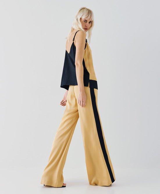 Τοπ δίχρωμο -  ACCESS FASHION- Gold / M-Gold / L-Gold / S