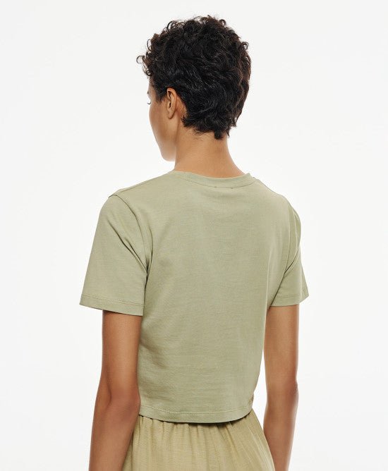 Τοπ κοντομάνικο -  ACCESS FASHION- Green / M-Green / S-Green / L
