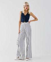 Τοπ-γιλεκο με κουμπιά -  ACCESS FASHION- Navy / 48-Navy / 50-Navy / 46