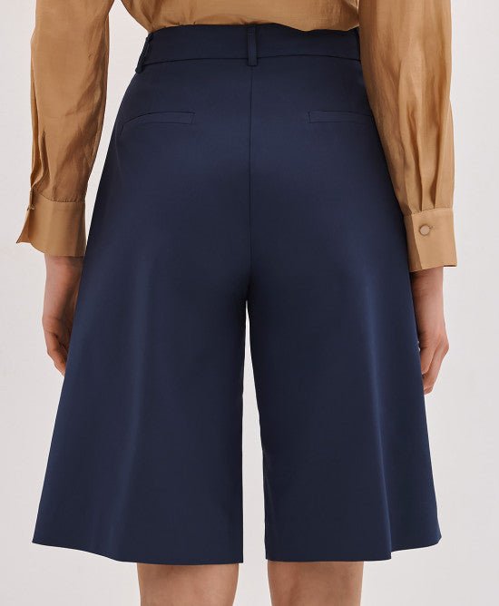 Βερμούδα ψηλόμεση -  ACCESS FASHION- Navy / 50-Navy / 48-Navy / 46