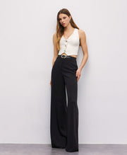 Τοπ-γιλεκο με κουμπιά -  ACCESS FASHION- White / 48-White / 50-White / 46