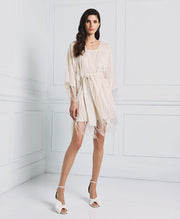 Τουνίκ με κρόσια/ 53-3042 -  ACCESS FASHION- White / S/M-White / M/L